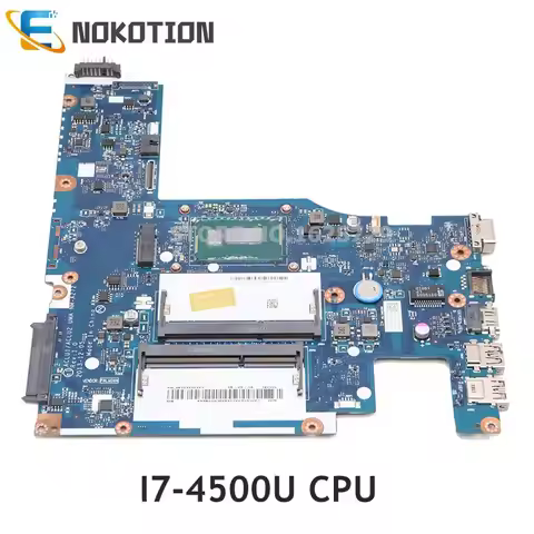 For Lenovo IdeaPad G50-70 Z50-70 Laptop motherboard I7-4510U I7-4500U DDR3L 5B20G36670 ACLU1 ACLU2 U
