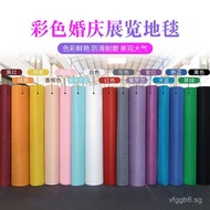 Red Carpet Guangdong Manufacturer Wholesale Wedding Red Carpet Thickened Celebration Exhibition Wedd