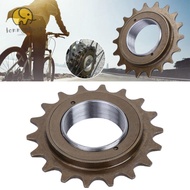 LONNGUVO Bike Freewheel, 7.8cm Diameter Steel Single Speed Freewheel, Durable 18 Teeth Easy Installa