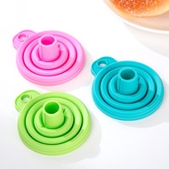 Portable Silicone Water & Oil Funnel Silicone Oil Funnel/ Flexible Foldable Silicone Water Funnel/ S