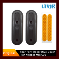 LTYJK Original Rear Fork Decorative Cover for Ninebot KickScooter MAX G30 Electric Scooter Reflective Sticker Parts NRFTJ