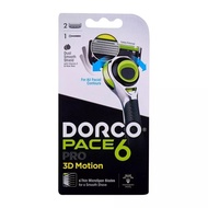 Dorco Pace 6 Pro 3D Motion (1 Handle + 2 Refills)