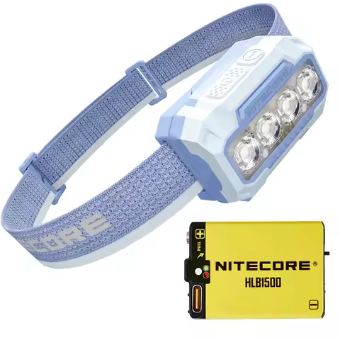 Original Nitecore HA23 UHE HLB1500 Reachable Battery 600 LMs Multiple Color Temperatures LED Headlam