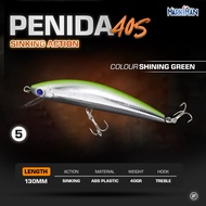 Umpan Minnow Penida 40S Markiman Umpan 40gr Lure Pancing Casting Sinking Tenggelam 130mm Replika Duo