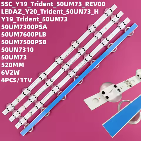 LED Backlight for 50UM7600PLB 50UM7500PSB 50UM7360PSA 50UM7510PSB 50UM7500PLA 50UM7300AUE 50UM7450PL