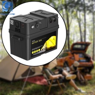 [Gazechimp] Outdoor Battery Tray Cases Portable Batteries Carrier for RV ATV Truck