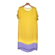 Dries Van Noten Dress Women Plaid Yellow