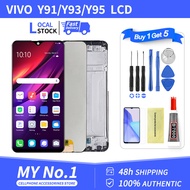 Original LCD with Frame for VIVO Y91 Y93 Y95 Y91i Y91C Y1S LCD Display Touch Screen Digitizer Assemb