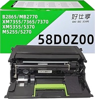 Compatible 58D0Z00 58D0Z0E 58D0ZA0 Remanufactured Black High Yield Toner Cartridge for Lexmark B2865