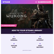 Black Myth Wukong Steam PC Game | Action RPG Soulslike | Akaun Steam Game | FULL GAME | 24H AUTO DEL