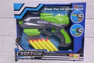 CWVS NERF SOFT GUN TOY GUN WITH 6 BULLETS TOY FOR KIDS