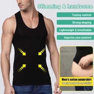 【High Support】HFH Men's Compression Vest Slim Fit Workout Shirt - Compression Vest/Workout Shirt/Sli