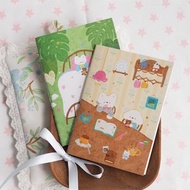 小狗巴士VOL.15 可愛小狗植物系列 車線離型紙本/貼紙膠帶收納本