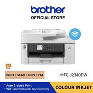 Brother MFC-J2340DW A3 All in One Wireless Colour Inkjet Printer | Auto A4 2-sided Print | Network | Scan,Copy,Fax
