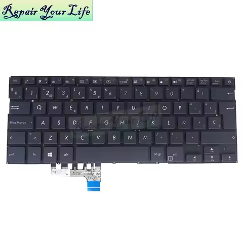 Spanish Backlit Keyboard for ASUS ZenBook 13 UX331 UX331UN UX331UA UX331UAL UX331FAL SP LA ES Keyboa