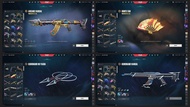 BEST VALUE! 超值價! 💝44 PREMIUM SKINS 特戰英豪戶口 36槍/8刀 VALORANT ACCOUNT VAL