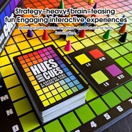 USAOPOLY Fuse & Cue HUES and CUES Colorful Clues Riddles Game Cards for Family Board Games and Toys