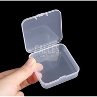 [CALCES] mini jewelry box Plastic box/ Medicine box (5.5cm x 5.5cm x 2.1cm)