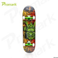 Promark Premium สเก็ตบอร์ด 2 WAY รุ่นนักแข่ง Skateboard PRO 31*08 inchCanada Maple Wood layersABEC-9 BearingsPU WheelsMax 150kgI/No : 0319ABCD