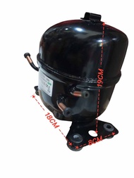 Kompresor kulkas Aqua 1/6pk 2 pinntu  qd75h R134