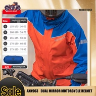 Baju Hujan Upgrade Motorcycle Raincoat Naik Taraf Baju Hujan Motosikal MDL0403B