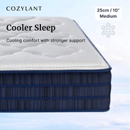 Cozylant Snow Cooling Mattress / Medium / Pocket Spring Mattress / Hybrid Mattress / 10 Inch / 25cm