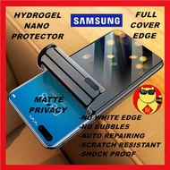 PRIVACY/SAMSUNG/S8/S8+/S9/S9+/HYDROGEL/NANO/SCREEN PROTECTOR