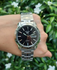 SEIKO 5 Automatic Men's Watch สายสแตนเลส รุ่น SNKK71K1- มั่นใจ ของแท้100% รับประกันสินค้า 1 ปีเต็ม