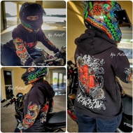 hoodie sunmori jepangan hoodie dragon kohaku naga ride with style