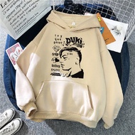 Duki hoodies women Kawaii sweat y2k anime streetwear sweatshirts pulls women gothic Pullover