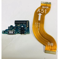 SAMSUNG A51 USB Charge Port Dock Connector Charging Board + Main Motherboard Flex.