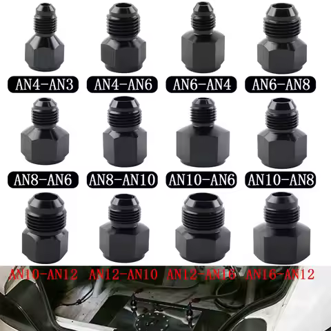 Reducer Expander Fitting Adaptor AN10 Female to AN6 Male And AN4 AN6 AN8 AN10 AN12 AN16 AN20 Reducer