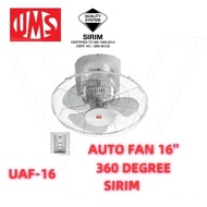 UMS AUTO FAN 16"  360 DEGREE -(SIRIM)