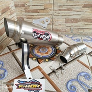 LOKAL PROLINER EXHAUST + Slip On Exhaust Pipe CBR150R CB150R NINJA250 R25 MT25 CBR250R CBR LOCAL CBR