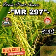 (5KG) Benih Padi MR 297 bibit padi super unggul berkualitas