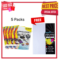 1 Pack QUAFF / YASEN  108gsm Inkjet Matte Paper for flyers/photo insert paper/button pins paper 100 