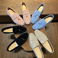 new style piana LP loafers women flat bottom lazy shoes