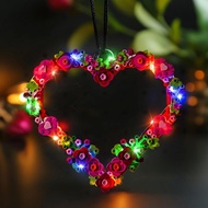 Kit Lampu BrickBling Sahaja, Serasi dengan Hiasan Hati Lego, Lampu Hiasan Serasi dengan Lego 40638, 