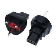 UK 3 Pin Male to IEC320 C13 USA AC Power BS1363A TO IEC320 C13 conversion plug socket 250V 13A AC 24