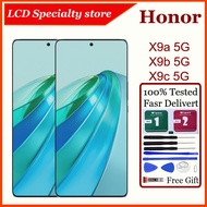 Original AMOLED For Honor X9a 5G X9b 5G X9c 5G LCD Display Touch Screen With Frame Replacement