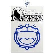 Doraemon Laugh LOL Sticker Cutting Sticker Japanese Cartoon Anime for Car Motorcycle Accessories