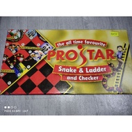Prostar Snake & Ladder and Checker board games.