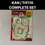 Honda Hurricane TH110 TH 110 Overhaul Gasket Engine Gasket Complete Set Over Haul Enjin Gasket Set Complete Hurricane