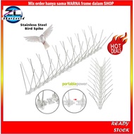 50cm 60 Stainless Steel Besi Jaring Tembok Halau Elak Burung Kucing Kelawar Tikus Spikes Bird Merpat