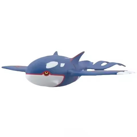 Bandai Original Shokugan POKEMON Scale World Hoenn Region Groudon Rayquaza Kyogre Anime Action Figur