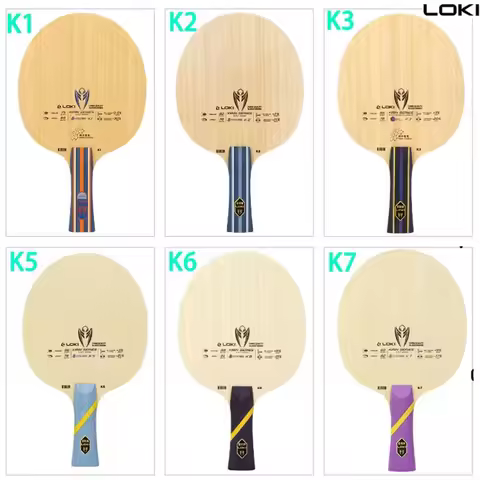 LOKI KIRIN K1/K2/K3/K5/K6/K7 Table Tennis Blade 5/7-ply Pure Wood FL/CS Offensive+ Ping Pong Bat for