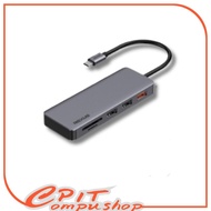 Rexus RXT-701 7 in 1 Type C (HDMI 4K, USB 3, TypeC, Micro & SD Card)