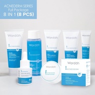 Paket Wardah Acnederm Series Complete Package - Paket Acne Skin Care - 8 in 1 (8pcs)