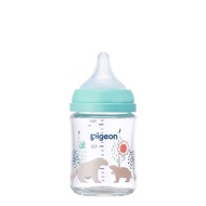 Pigeon Baby Bottle Heat-Resistant Glass 160mL Kuma ch1206 [Direct from Japan]