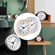 Homyl 2.4in  Clock Insert Movement Wall Clock Bezel Silent Decorative Roman Numerals Classic for Clo